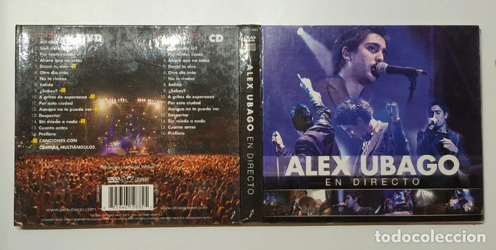 CDs de m&uacute;sica: ALEX UBAGO EN DIRECTO - CD + DVD - Foto 1