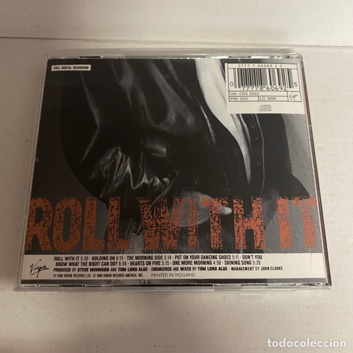 CDs de m&uacute;sica: CD - Steve Winwood - roll with it - Foto 3