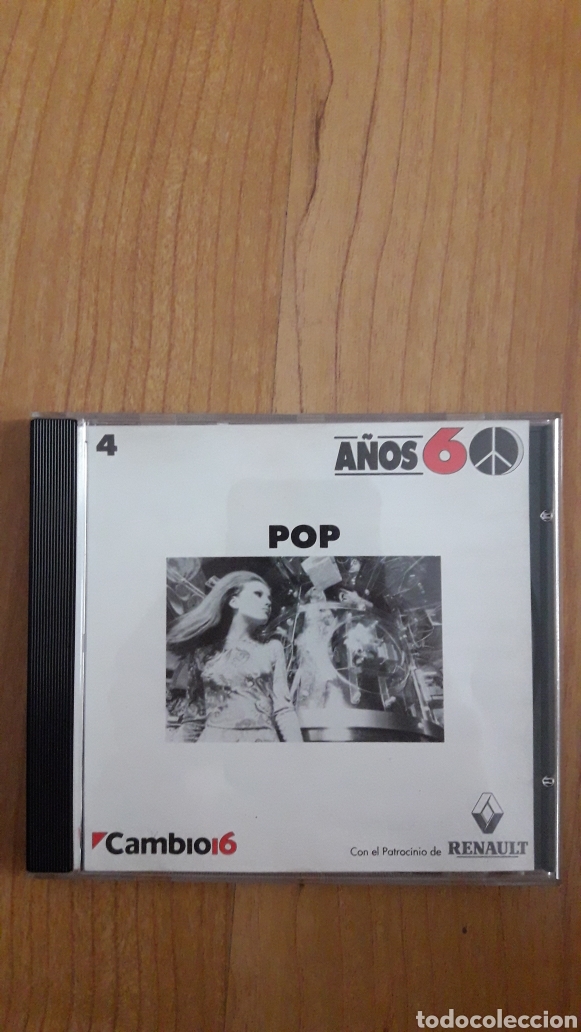 CDs de m&uacute;sica: CAMBIO 16. A&Ntilde;OS 60. POP - Foto 1