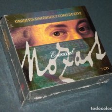 CDs de Música: PACK 7 CD ”ESENCIAL MOZART” - ORQUESTA/CORO RTVE - ¡NUEVO! (PRECINTADO). Lote 283965298