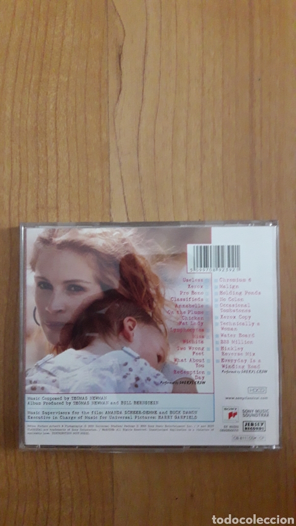 CDs de m&uacute;sica: BSO ERIN BROCKOVICH - Foto 2