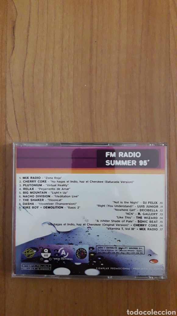 CDs de m&uacute;sica: FM RADIO SUMMER 95 - Foto 2
