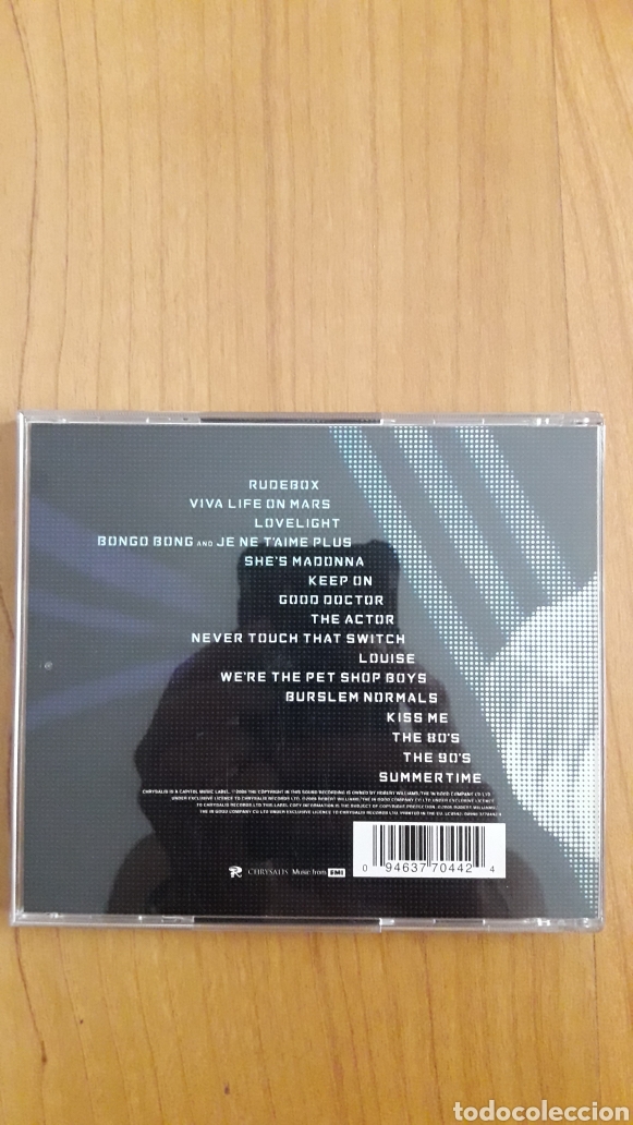 CDs de m&uacute;sica: ROBBIE WILLIAMS. RUDEBOX - Foto 2