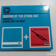 CD de Música: CD DE QUEEN OF THE STONE AGE 2 DISCOS RATED+ SONGS FOR THE DEAD ORIGINAL MUSICA. Lote 284021318