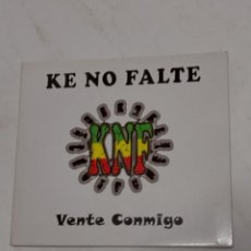 CDs de Música: KE NO FALTE - VENTE CONMIGO - BAGA BIGA CD 2012 - KNF. Lote 284046953