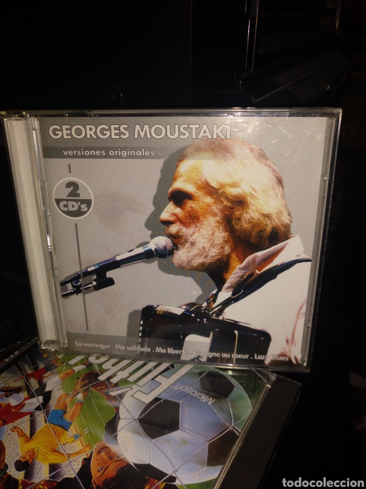CDs de m&uacute;sica: Moustaki doble - Foto 1