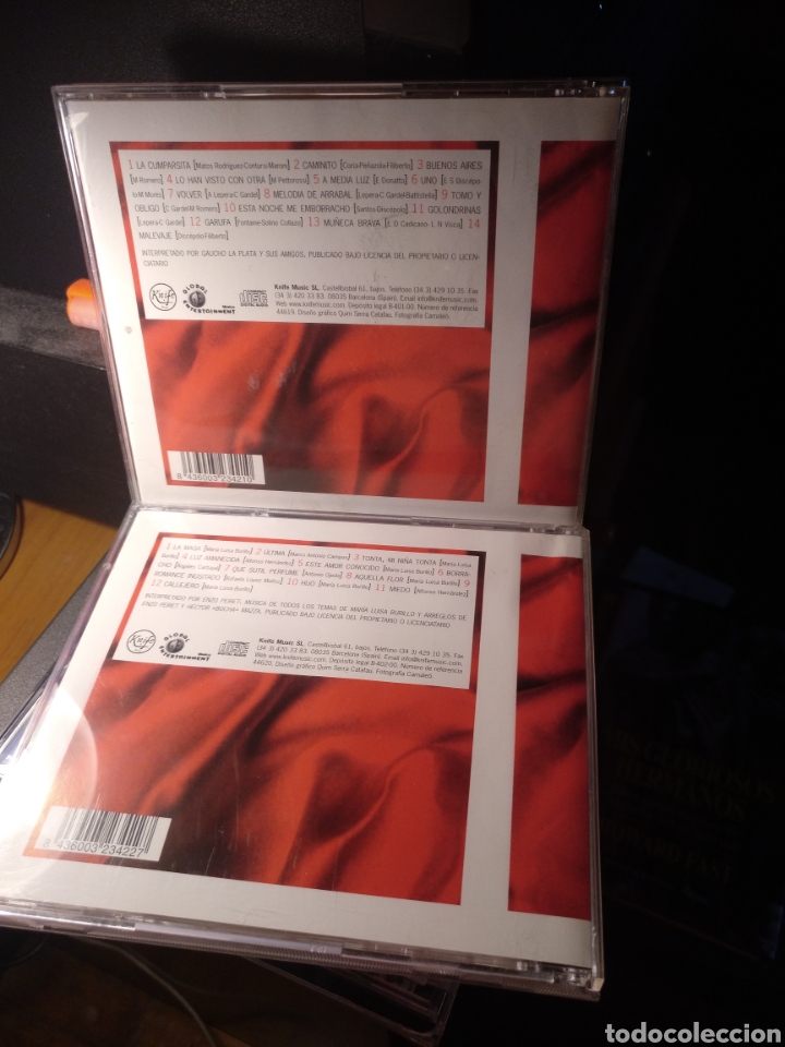CDs de m&uacute;sica: Tango I y II - Foto 2