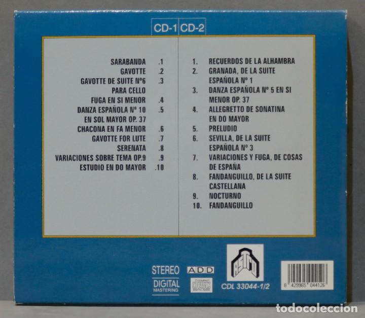 CDs de m&uacute;sica: 2 CD. 20 EXITOS DE ORO ANDRES SEGOVIA - Foto 2