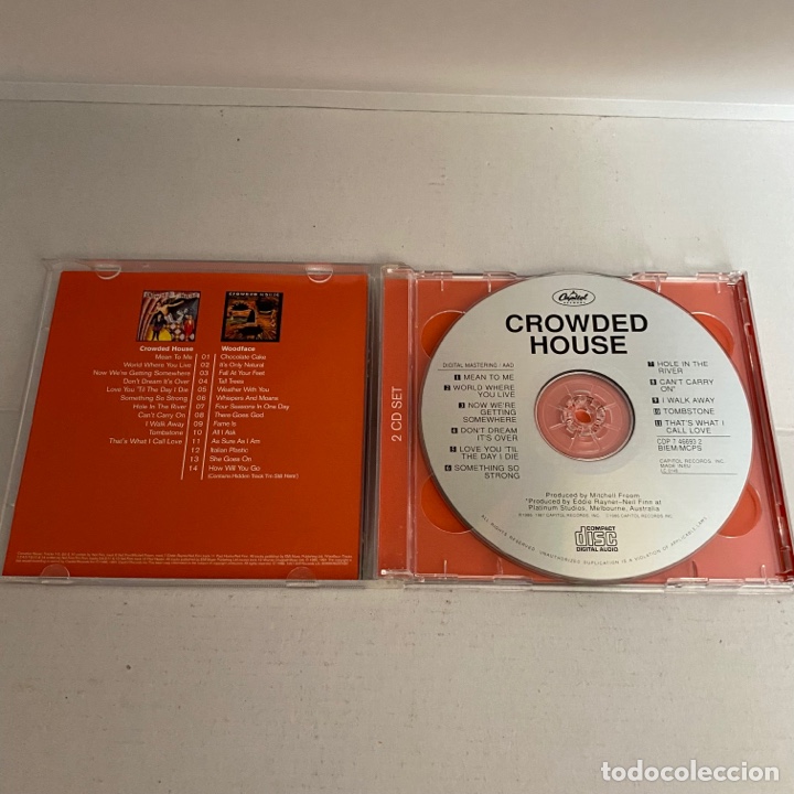 CDs de m&uacute;sica: CD - crowded house - woodface - Foto 3