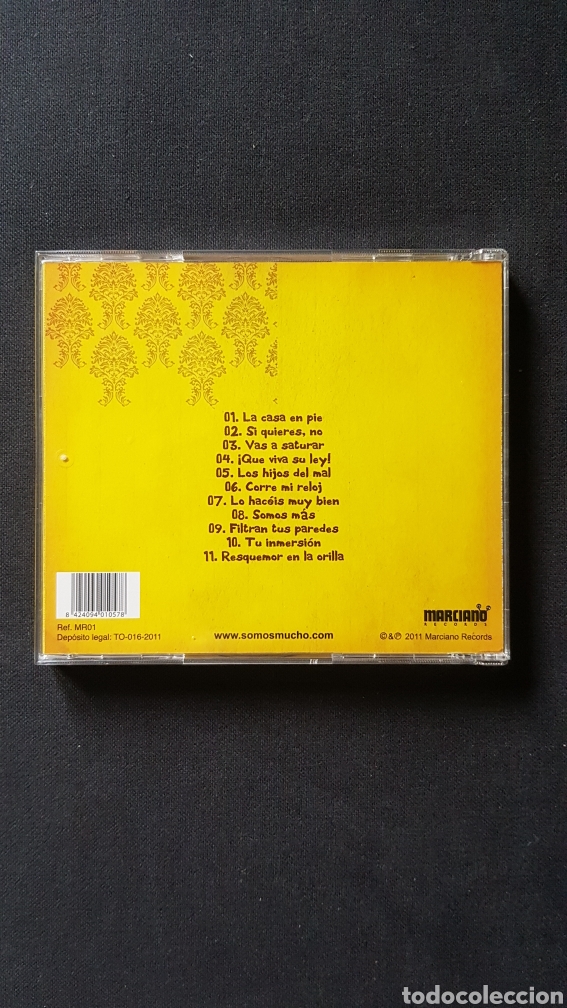 CDs de m&uacute;sica: CD MUCHO 2011 ANTIGUOS INTEGRANTES SUNDAY DRIVERS - Foto 4