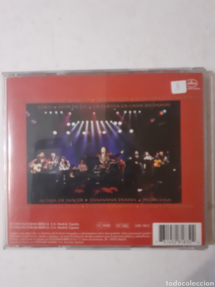 CDs de m&uacute;sica: CD. De aki a Ketama. 1995. No probado. - Foto 2