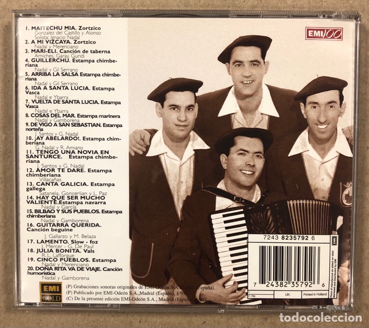 CDs de m&uacute;sica: LOS CHIMBEROS &ldquo;EL DISCO DE ORO DE LOS CHIMBEROS&rdquo;. CD. - Foto 3