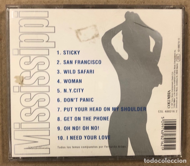 CDs de m&uacute;sica: FERNANDO ARBEX &ldquo;MISSISSIPPI&rdquo;. CD. - Foto 3