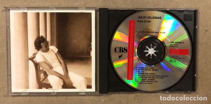 CDs de m&uacute;sica: JULIO IGLESIAS &ldquo;NON-STOP&rdquo;. CD. - Foto 2