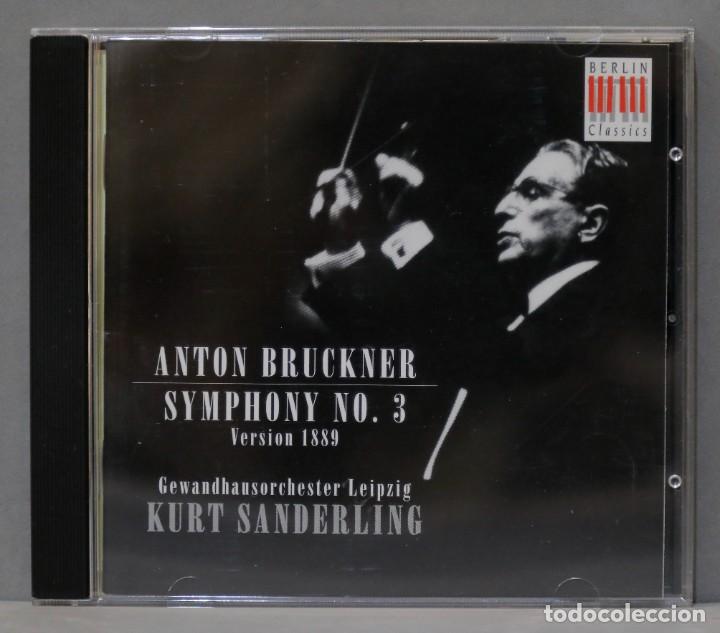CDs de m&uacute;sica: CD. Symphony 3. BRUCKNER. SANDERLING - Foto 1