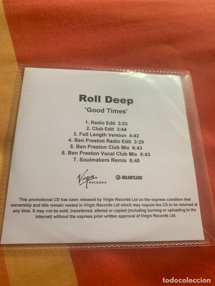 CDs de m&uacute;sica: ROLL DEEP - GOOD TIMES CDR MAXI SINGLE - Foto 1