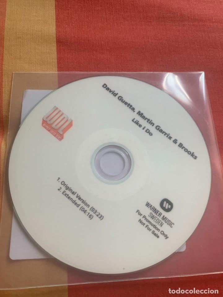 CDs de m&uacute;sica: DAVID GUETTA, MARTIN GARRIX & BROOKS - LIKE I DO (CDr SINGLE) - Foto 1