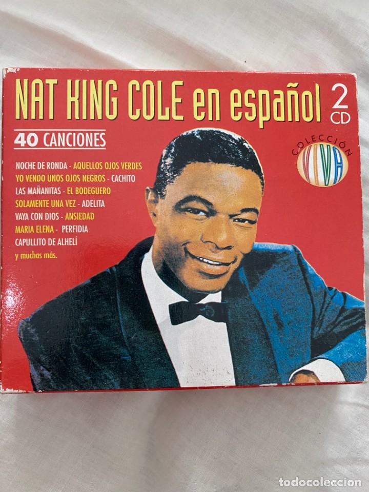CDs de m&uacute;sica: NAT KING COLE EN ESPA&Ntilde;OL 2CD - Foto 1
