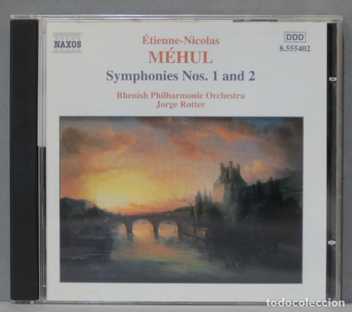 CDs de m&uacute;sica: CD. SYMPHONIES 1 Y 2. MEHUL. ROTTIER - Foto 1