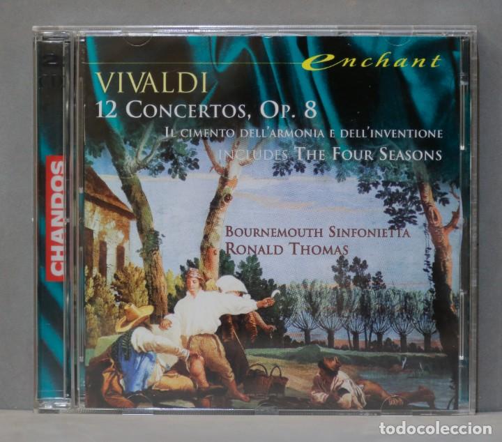 CDs de m&uacute;sica: CD. VIVALDI. 12 CONCERTOS OP.8. THOMAS - Foto 1