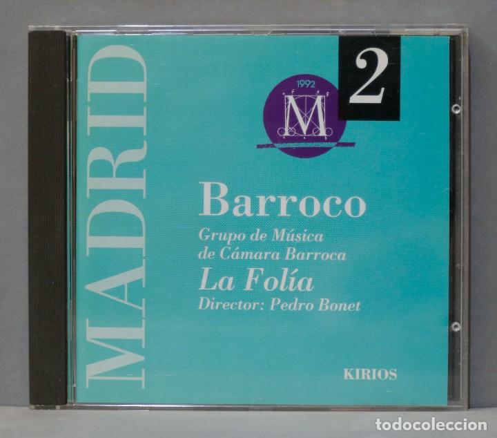 CDs de m&uacute;sica: CD. LA FOLIA. MADRID. BARROCO - Foto 1