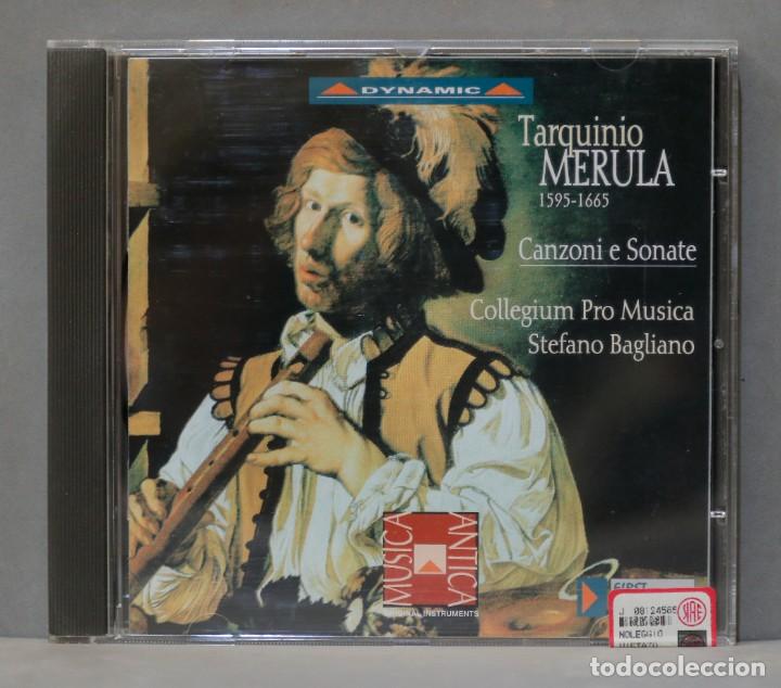 CDs de Musique: CD. CANZONI E SONATE. MERULA. BAGLIANO