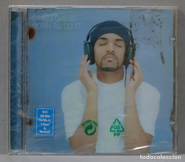 CDs de m&uacute;sica: CD. CRAIG DAVID. BORN TO DO IT. PRECINTADO - Foto 1
