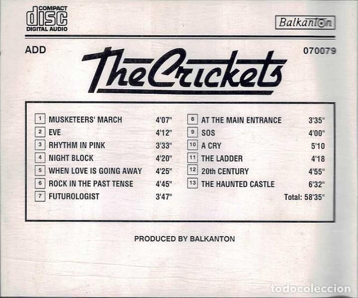 CDs de m&uacute;sica: The Crickets - The Crickets. CD (raro) - Foto 2