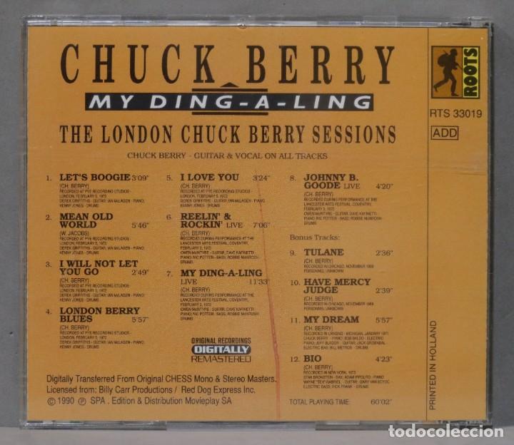 CDs de m&uacute;sica: CD. CHUCK BERRY. MY DING A LING - Foto 2