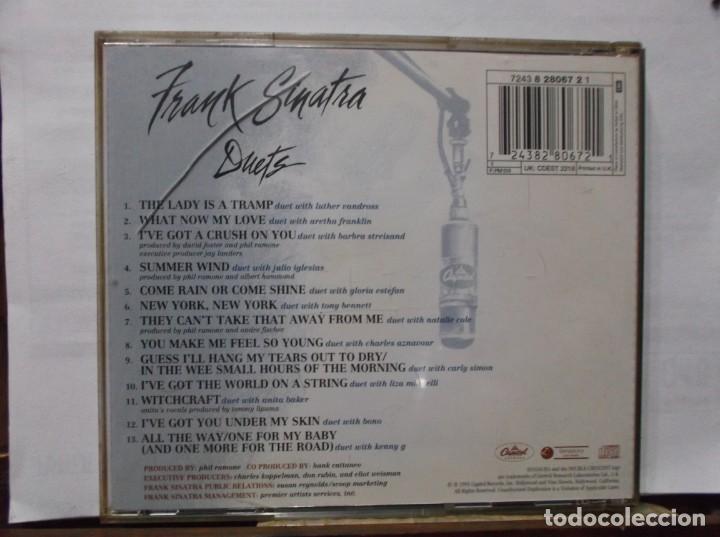 CDs de m&uacute;sica: FRANK SINATRA. - DUETS - Foto 2