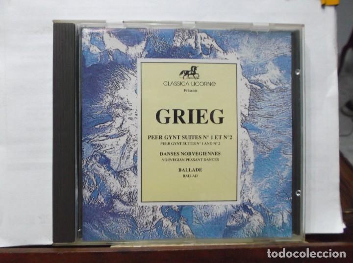 CDs de m&uacute;sica: GRIEG - PEER GUYNT SUITES N&ordm; 1 ET N&ordm; 2.... - Foto 1