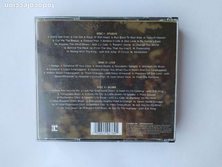 CDs de m&uacute;sica: ERIC CLAPTON. FOREVER MAN. CD TDKCD39 - Foto 4