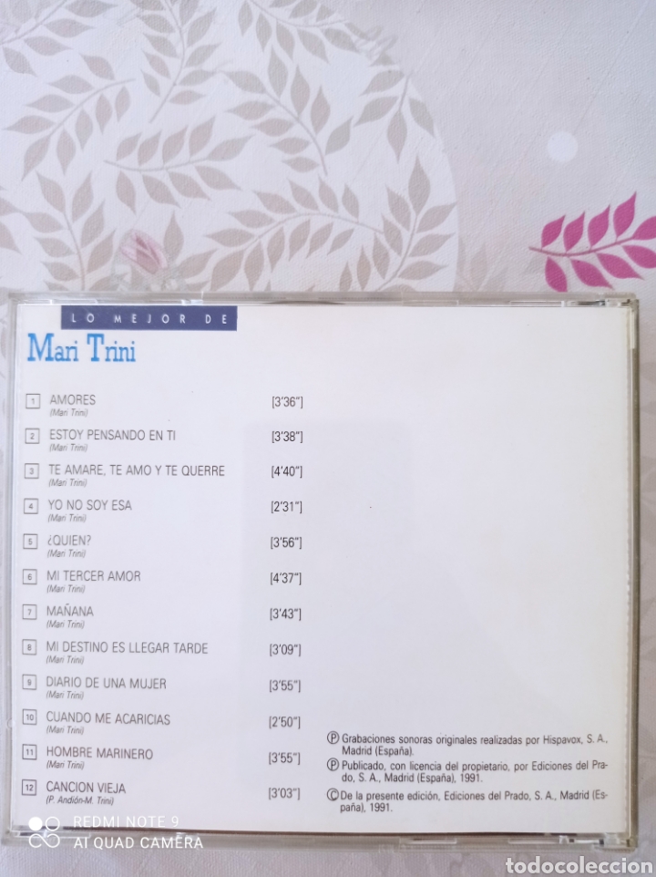CDs de m&uacute;sica: Mari trini- lo mejor - Foto 2