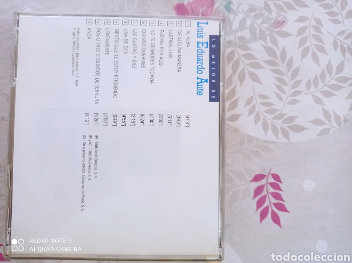 CDs de m&uacute;sica: Luis Eduardo Aute lo mejor de - Foto 2