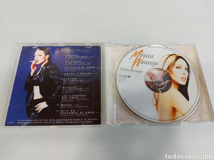 CDs de m&uacute;sica: CD M&oacute;nica Naranjo Palabra de Mujer - Foto 3