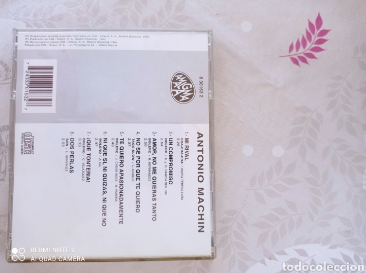 CDs de m&uacute;sica: Antonio Mach&iacute;n - Foto 2