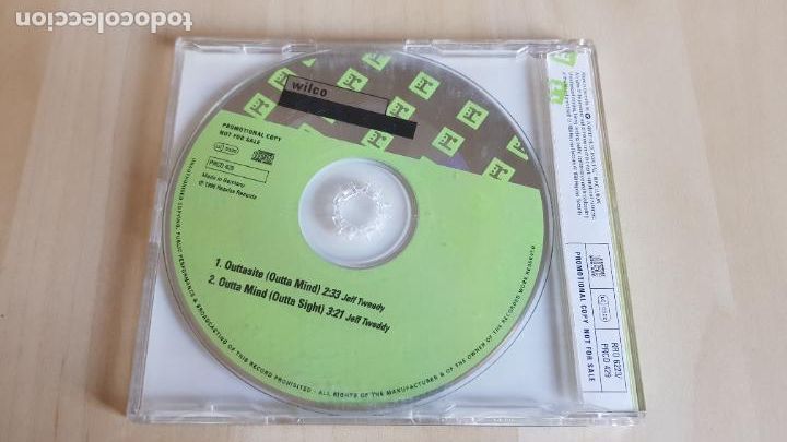 CDs de m&uacute;sica: WILCO - OUTTASITE - CD SINGLE - 2 TRACKS - WARNER - 1996 - Foto 2