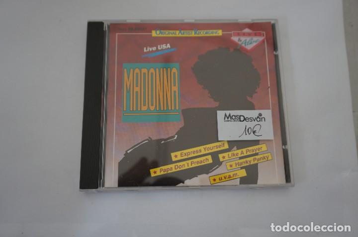 CDs de m&uacute;sica: CD - MADONNA - LIVE IN USA - Foto 1