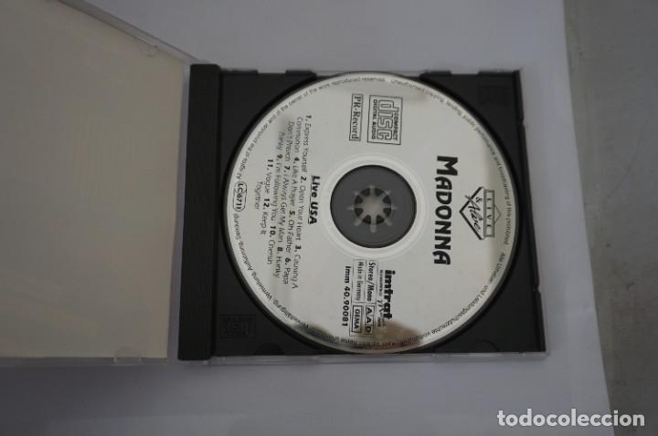 CDs de m&uacute;sica: CD - MADONNA - LIVE IN USA - Foto 2