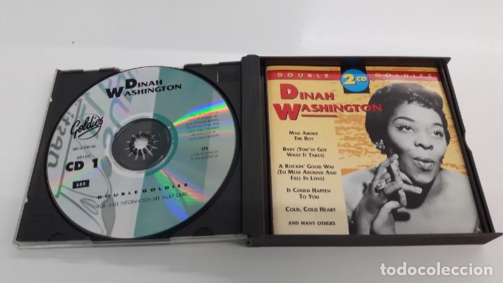 CDs de m&uacute;sica: 2 CD DINAH WASHINGTON - DOUBLE GOLDIES - Foto 2