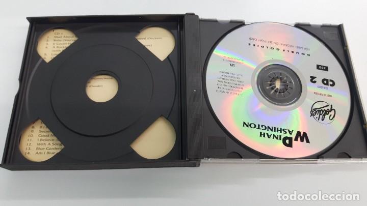 CDs de m&uacute;sica: 2 CD DINAH WASHINGTON - DOUBLE GOLDIES - Foto 3