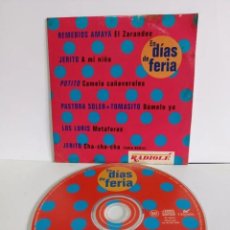 CDs de Música: CD.EN DIAS DE FERIA.EDITADO POR EMI ODEON-2000. PARA RADIOLE.CON CANCIONES DE REMEDIOS AMAYA,JERITO,