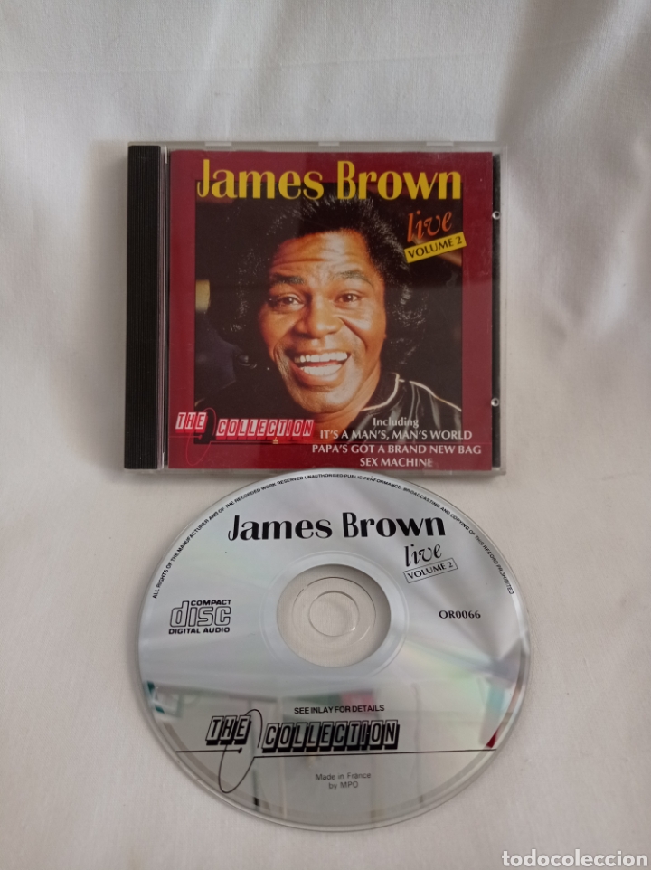 CDs de m&uacute;sica: CD James Brown live volumen 2 - Foto 1