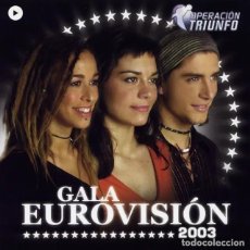 CDs de Música: OPERACION TRIUNFO, GALA EUROVISIÓN 2003. Lote 295920498