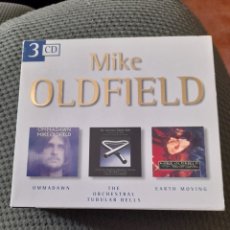 CDs de Música: PACK 3 CD MIKE OLFIELD OMMADAWN EARTH MOVING ORCHESTRAL TUBULAR BELLS. Lote 284749468