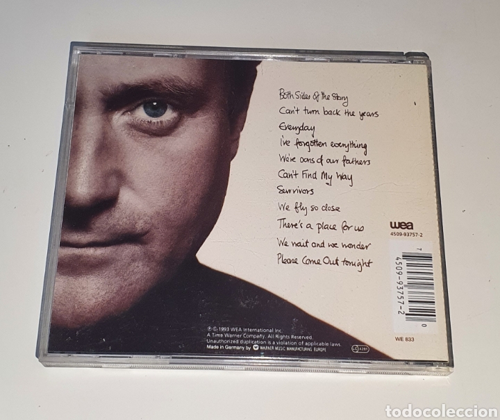 CDs de m&uacute;sica: PHIL COLLINS / CD / BOTH SIDES - Foto 3
