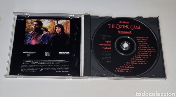 CDs de m&uacute;sica: BSO / CD 1993 US / THE CRYING GAMES - Foto 2