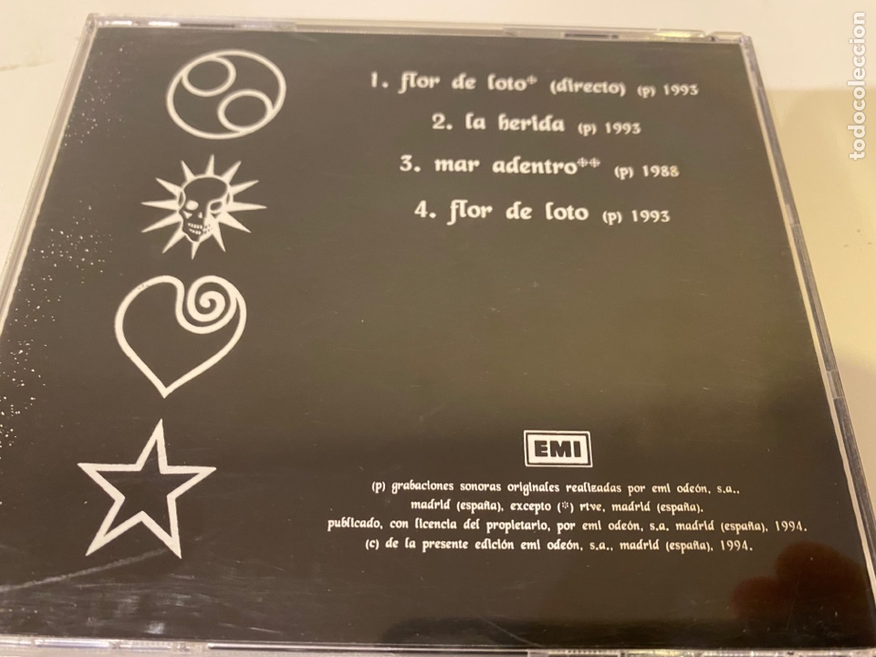 CDs de m&uacute;sica: Cd single Rar&iacute;simo H&eacute;roes del Silencio - Foto 4