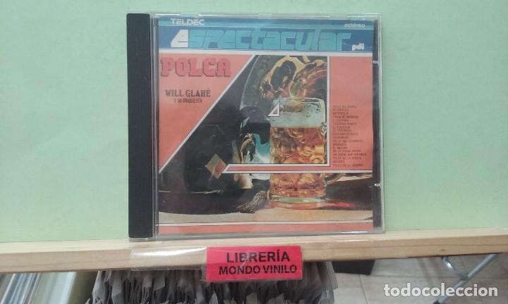 CDs de m&uacute;sica: Will Glah&eacute; y su orquesta. Polca espectacular -- CD - Foto 1