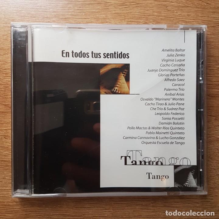 CDs de m&uacute;sica: CD TANGO TANGO. EN TODOS TUS SENTIDOS - Foto 1